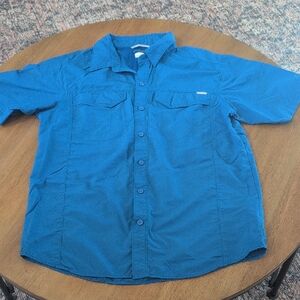 Columbia Blue Omni Shade Sun Protection